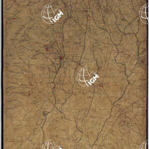 TAVOLETTE AL 20.000 PER LA CARTA DEL REGNO DI NAPOLI - FOGLIO 18° TAVOLA 8.