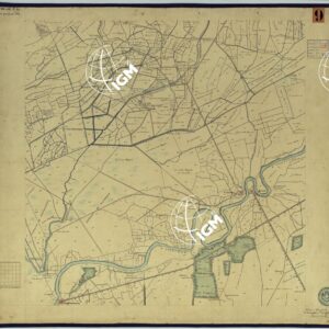 TAVOLETTE AL 20.000 PER LA CARTA DEL REGNO DI NAPOLI - FOGLIO 18° TAVOLA 14.