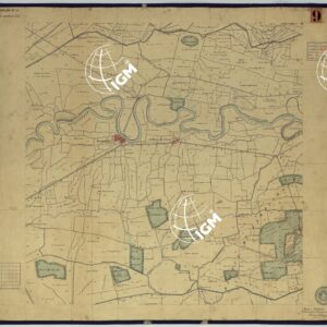 TAVOLETTE AL 20.000 PER LA CARTA DEL REGNO DI NAPOLI - FOGLIO 18° TAVOLA 15.