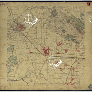 TAVOLETTE AL 20.000 PER LA CARTA DEL REGNO DI NAPOLI - FOGLIO 18° TAVOLA 16.