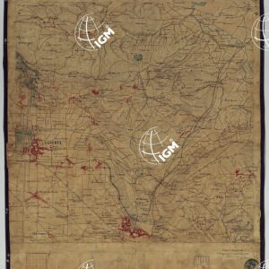 TAVOLETTE AL 20.000 PER LA CARTA DEL REGNO DI NAPOLI - FOGLIO 18° TAVOLA 17.