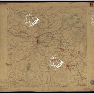 TAVOLETTE AL 20.000 PER LA CARTA DEL REGNO DI NAPOLI - FOGLIO 18° TAVOLA 18.