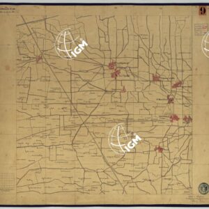 TAVOLETTE AL 20.000 PER LA CARTA DEL REGNO DI NAPOLI - FOGLIO 18° TAVOLA 20.