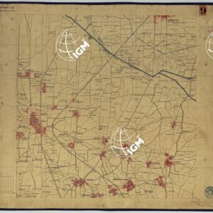 TAVOLETTE AL 20.000 PER LA CARTA DEL REGNO DI NAPOLI - FOGLIO  18° TAVOLA 21.