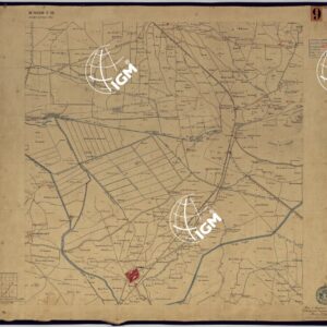 TAVOLETTE AL 20.000 PER LA CARTA DEL REGNO DI NAPOLI - FOGLIO 18° TAVOLA 22.