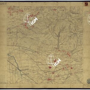 TAVOLETTE AL 20.000 PER LA CARTA DEL REGNO DI NAPOLI - FOGLIO 18° TAVOLA 23.