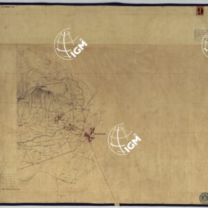 TAVOLETTE AL 20.000 PER LA CARTA DEL REGNO DI NAPOLI - FOGLIO 19° TAVOLA 13.