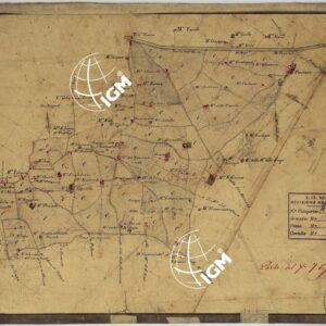 MINUTE ORIGINALI DI CAMPAGNA DELLE LEVATE AL 20.000 DELLA CARTA  DEL REAME DI NAPOLI ANNESSI GRAFICI E SCHIZZI DI NESSUN VALORE - FOGLIO 7 BIS