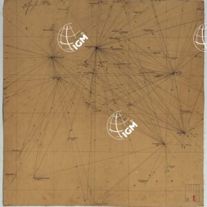 MINUTE ORIGINALI DI CAMPAGNA DELLE LEVATE AL 20.000 DELLA CARTA  DEL REAME DI NAPOLI ANNESSI GRAFICI E SCHIZZI DI NESSUN VALORE - FOGLIO 2