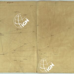 MINUTE ORIGINALI DI CAMPAGNA DELLE LEVATE AL 20.000 DELLA CARTA  DEL REAME DI NAPOLI ANNESSI GRAFICI E SCHIZZI DI NESSUN VALORE - FOGLIO 4