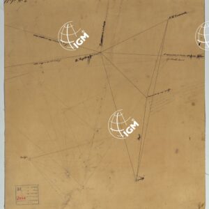 MINUTE ORIGINALI DI CAMPAGNA DELLE LEVATE AL 20.000 DELLA CARTA  DEL REAME DI NAPOLI ANNESSI GRAFICI E SCHIZZI DI NESSUN VALORE - FOGLIO 6