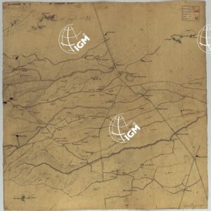 MINUTE ORIGINALI DI CAMPAGNA DELLE LEVATE AL 20.000 DELLA CARTA  DEL REAME DI NAPOLI ANNESSI GRAFICI E SCHIZZI DI NESSUN VALORE -18 foglio 2 Teano