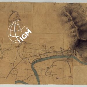 MINUTE ORIGINALI DI CAMPAGNA DELLE LEVATE AL 20.000 DELLA CARTA  DEL REAME DI NAPOLI ANNESSI GRAFICI E SCHIZZI DI NESSUN VALORE - Vitulazio - Capua - Bellona