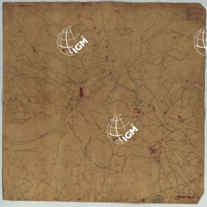 MINUTE ORIGINALI DI CAMPAGNA DELLE LEVATE AL 20.000 DELLA CARTA  DEL REAME DI NAPOLI ANNESSI GRAFICI E SCHIZZI DI NESSUN VALORE - Sant'Agata de'Goti-Airola-Moiano