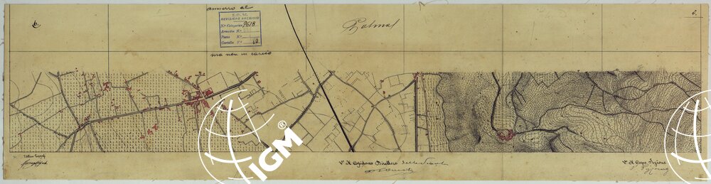 VESUVIO E DINTORNI - FOGLIO 6 PALMA CAMPANIA.