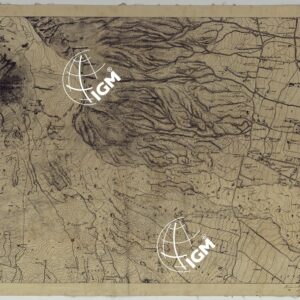 CARTA TOPOGRAFICA DEL MONTE VESUVIO RILEVATA E DISEGNATA DAGLI ALLIEVI DELL'ISTITUTO TOPOGRAFICO MIITARE NEGLI ANNI 1876-76 ALLA SCALA DI 1:10000 RICONOSCIUTA PER IL SISTEMA ROTABILE NEL 1880 - FOGLIO 4 - TERZIGNO.
