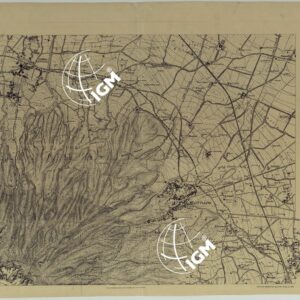 CARTA TOPOGRAFICA DEL MONTE VESUVIO RILEVATA E DISEGNATA DAGLI ALLIEVI DELL'ISTITUTO TOPOGRAFICO MIITARE NEGLI ANNI 1876-76 ALLA SCALA DI 1:10000 - FOGLIO II.