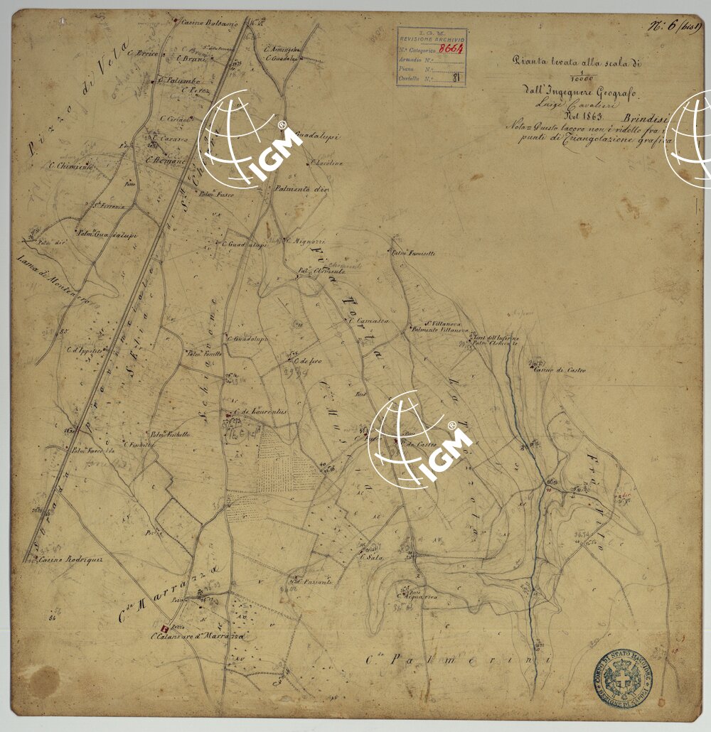 BRINDISI E DINTORNI - TAVOLA 6 BIS 1.