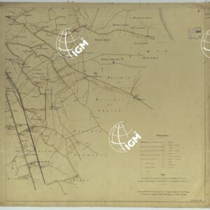 PIANTA TOPOGRAFICA DI BRINDISI E DINTORNI LEVATA ALLA SCALA DI 1:10.000 NELL'ANNO 1863 - TAVOLA 4.