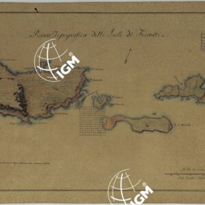 PIANTA TOPOGRAFICA DELLE ISOLE DI TREMITI
