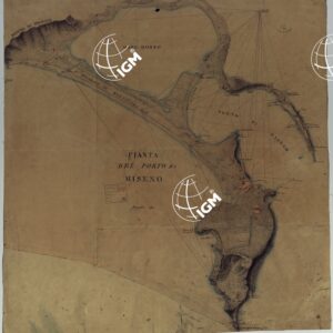 PIANTA DEL PORTO DI MISENO - Pozzuoli