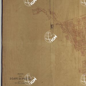 Pianta degli scavi di Pompei