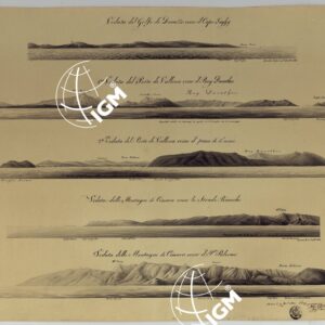 Vedute di alcuni punti delle Coste Dalmate, Montenegrine, Albanesi e delle Isole Ionie - Foglio 47-III - Albania