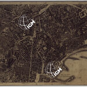 MAPPA TOPOGRAFICA DELLA CITTA' DI NAPOLI E DE' SUOI CONTORNI - FOGLIO 11.