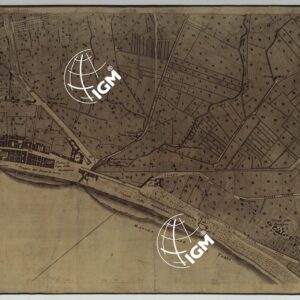 MAPPA TOPOGRAFICA DELLA CITTA' DI NAPOLI E DE' SUOI CONTORNI - FOGLIO 12.