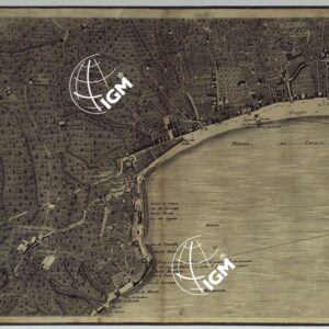 MAPPA TOPOGRAFICA DELLA CITTA' DI NAPOLI E DE' SUOI CONTORNI - FOGLIO 17.