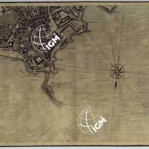 MAPPA TOPOGRAFICA DELLA CITTA' DI NAPOLI E DE' SUOI CONTORNI - FOGLIO 18.