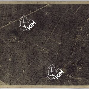MAPPA TOPOGRAFICA DELLA CITTA' DI NAPOLI E DE' SUOI CONTORNI - FOGLIO 23.