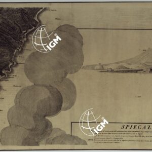 MAPPA TOPOGRAFICA DELLA CITTA' DI NAPOLI E DE' SUOI CONTORNI - FOGLIO 24.