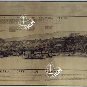 MAPPA TOPOGRAFICA DELLA CITTA' DI NAPOLI E DE' SUOI CONTORNI - FOGLIO 26.