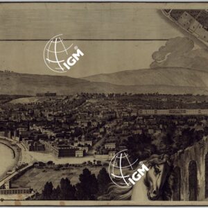 MAPPA TOPOGRAFICA DELLA CITTA' DI NAPOLI E DE' SUOI CONTORNI - FOGLIO 27.