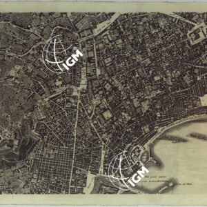 MAPPA TOPOGRAFICA DELLA CITTA' DI NAPOLI E DE' SUOI CONTORNI - FOGLIO 11