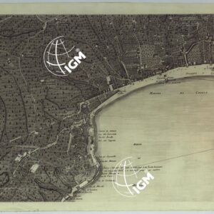 MAPPA TOPOGRAFICA DELLA CITTA' DI NAPOLI E DE' SUOI CONTORNI - FOGLIO 17.
