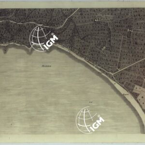 MAPPA TOPOGRAFICA DELLA CITTA' DI NAPOLI E DE' SUOI CONTORNI - FOGLIO 22.