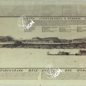 MAPPA TOPOGRAFICA DELLA CITTA' DI NAPOLI E DE' SUOI CONTORNI - FOGLIO 25.