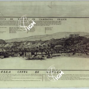MAPPA TOPOGRAFICA DELLA CITTA' DI NAPOLI E DE' SUOI CONTORNI - FOGLIO 26.
