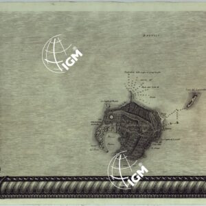 MAPPA TOPOGRAFICA DELLA CITTA' DI NAPOLI E DE' SUOI CONTORNI - FOGLIO 29.