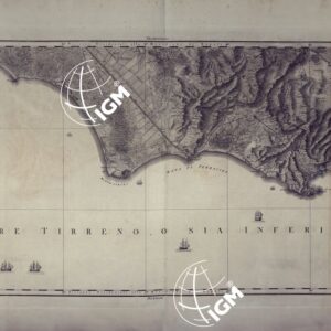 ATLANTE GEOGRAFICO DEL REGNO DI NAPOLI DELINEATO PER ORDINE DI FERDINANDO IV RE DELLE DUE SICILIE E C. E C. DA GIO' ANTONIO RIZZI ZANNONI GEOGRAFO DI SUA MAESTA' E TERMINATO NEL 1808 - TAVOLA 9.