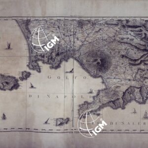 ATLANTE GEOGRAFICO DEL REGNO DI NAPOLI DELINEATO PER ORDINE DI FERDINANDO IV RE DELLE DUE SICILIE E C. E C. DA GIO' ANTONIO RIZZI ZANNONI GEOGRAFO DI SUA MAESTA' E TERMINATO NEL 1808 - TAVOLA 14.
