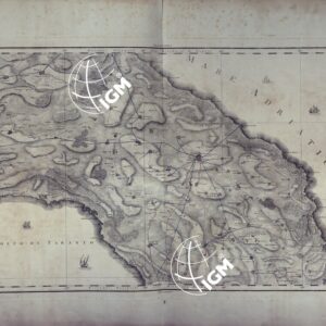 ATLANTE GEOGRAFICO DEL REGNO DI NAPOLI DELINEATO PER ORDINE DI FERDINANDO IV RE DELLE DUE SICILIE E C. E C. DA GIO' ANTONIO RIZZI ZANNONI GEOGRAFO DI SUA MAESTA' E TERMINATO NEL 1808 - TAVOLA 22.