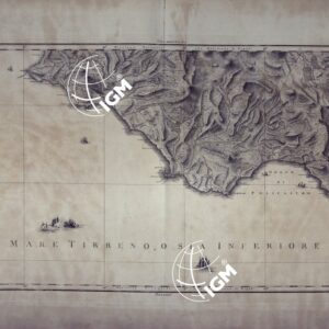 ATLANTE GEOGRAFICO DEL REGNO DI NAPOLI DELINEATO PER ORDINE DI FERDINANDO IV RE DELLE DUE SICILIE E C. E C. DA GIO' ANTONIO RIZZI ZANNONI GEOGRAFO DI SUA MAESTA' E TERMINATO NEL 1808 - TAVOLA 24.