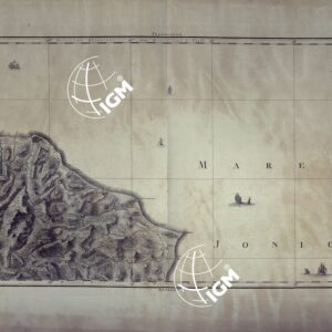 ATLANTE GEOGRAFICO DEL REGNO DI NAPOLI DELINEATO PER ORDINE DI FERDINANDO IV RE DELLE DUE SICILIE E C. E C. DA GIO' ANTONIO RIZZI ZANNONI GEOGRAFO DI SUA MAESTA' E TERMINATO NEL 1808 - TAVOLA 27.