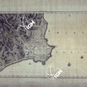 ATLANTE GEOGRAFICO DEL REGNO DI NAPOLI DELINEATO PER ORDINE DI FERDINANDO IV RE DELLE DUE SICILIE E C. E C. DA GIO' ANTONIO RIZZI ZANNONI GEOGRAFO DI SUA MAESTA' E TERMINATO NEL 1808 - TAVOLA 29.