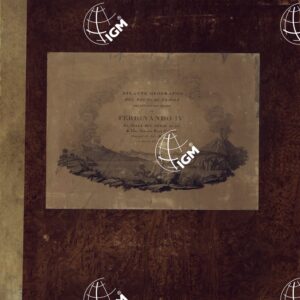 ATLANTE GEOGRAFICO DEL REGNO DI NAPOLI DELINEATO PER ORDINE DI FERDINANDO IV RE DELLE DUE SICILIE &C., &C., DA GIO. ANTONIO RIZZI ZANNONI GEOGRAFO DI SUA MAESTA' E TERMINATO NEL 1808 - COPERTINA.