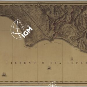 ATLANTE GEOGRAFICO DEL REGNO DI NAPOLI DELINEATO PER ORDINE DI FERDINANDO IV RE DELLE DUE SICILIE &C., &C., DA GIO. ANTONIO RIZZI ZANNONI GEOGRAFO DI SUA MAESTA' E TERMINATO NEL 1808 - TAVOLA 9.