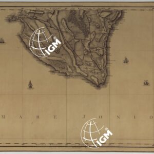 ATLANTE GEOGRAFICO DEL REGNO DI NAPOLI DELINEATO PER ORDINE DI FERDINANDO IV RE DELLE DUE SICILIE &C., &C., DA GIO. ANTONIO RIZZI ZANNONI GEOGRAFO DI SUA MAESTA' E TERMINATO NEL 1808 - TAVOLA 23.
